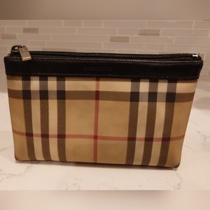 Authentic Burberry Cosmetic Pouch